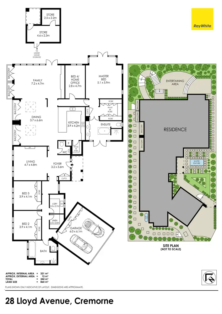 Floorplan of Homely house listing, 28 Lloyd Avenue, Cremorne NSW 2090