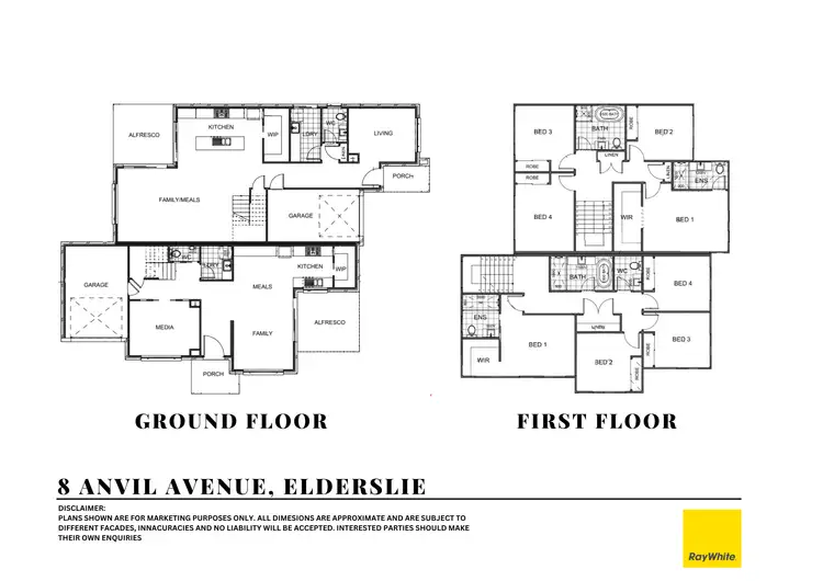 Floorplan of Homely house listing, 8 Anvil Avenue, Elderslie NSW 2570