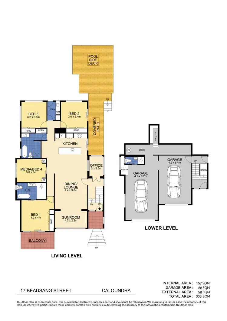 Floorplan of Homely house listing, 17 Beausang Street, Caloundra QLD 4551