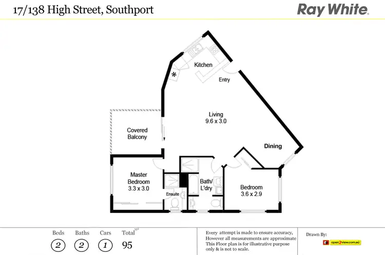 Floorplan of Homely unit listing, 17/138 High Street, Southport QLD 4215