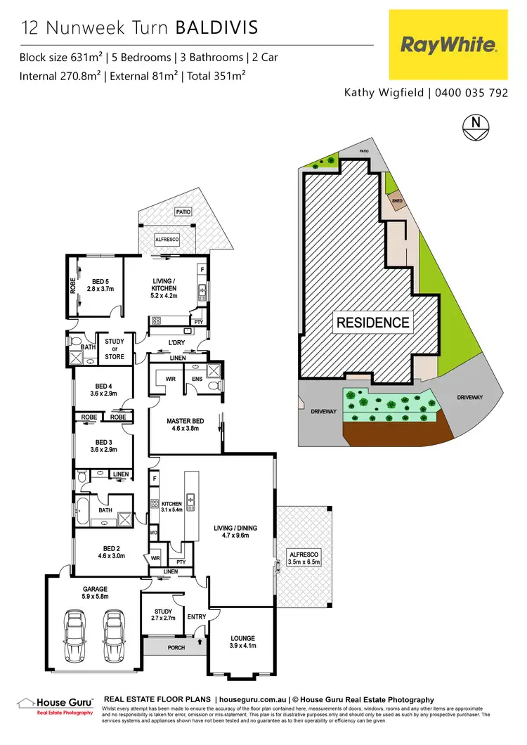 Floorplan of Homely house listing, 12 Nunweek Turn, Baldivis WA 6171