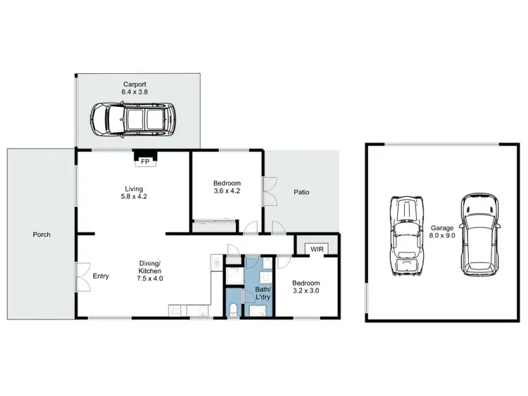 Floorplan of Homely house listing, 5 Foley Street, Euroa VIC 3666