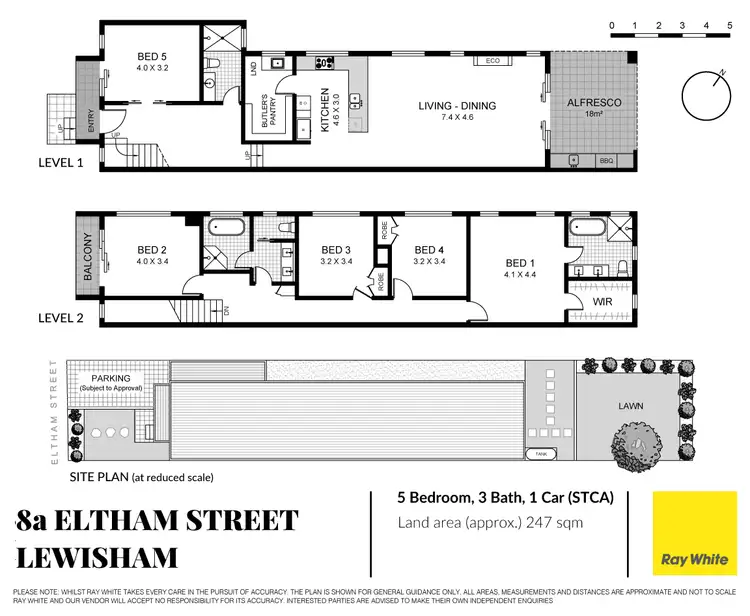 Floorplan of Homely house listing, 8a Eltham Street, Lewisham NSW 2049