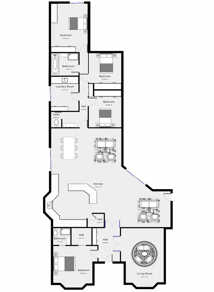 Floorplan of Homely house listing, 806 Etiwanda Avenue, Mildura VIC 3500