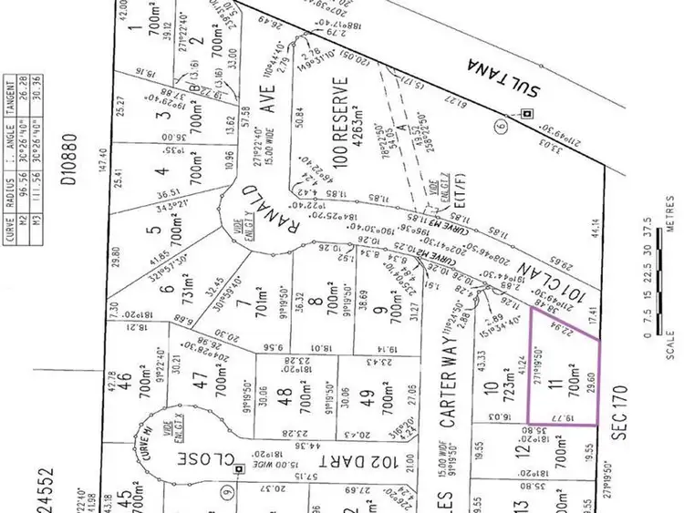 Floorplan of Homely land listing, 20 (Lot 11) Clan Ranald Avenue, Edithburgh SA 5583