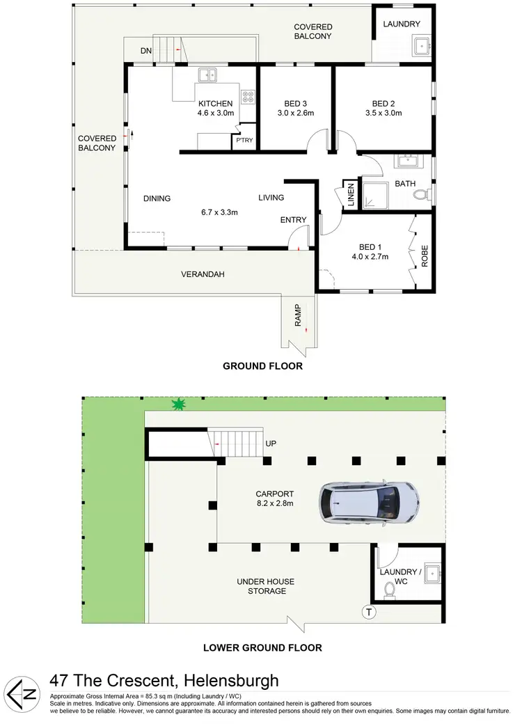 Floorplan of Homely house listing, 47 The Crescent, Helensburgh NSW 2508