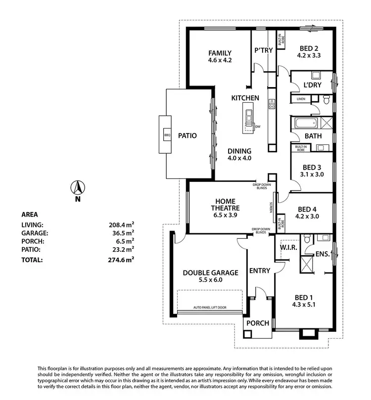 Floorplan of Homely house listing, 46 Seymour Drive, Mount Barker SA 5251