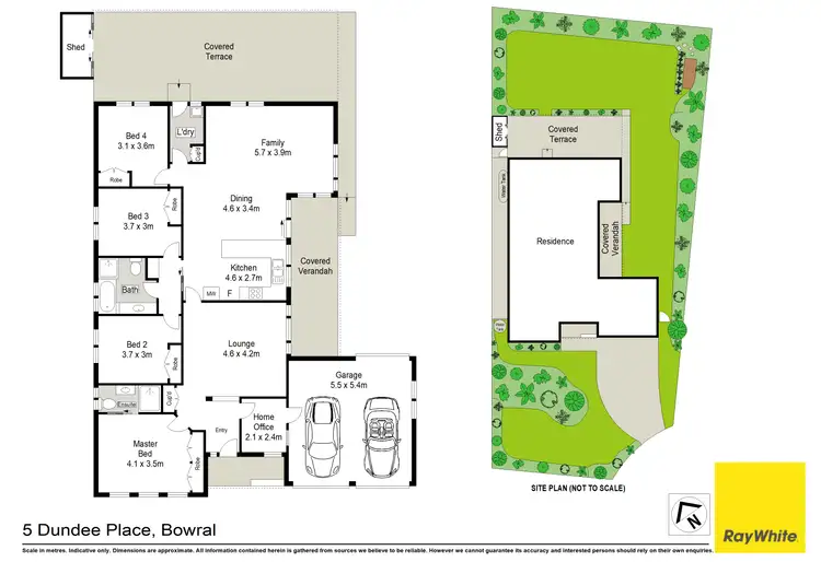 Floorplan of Homely house listing, 5 Dundee Place, Bowral NSW 2576