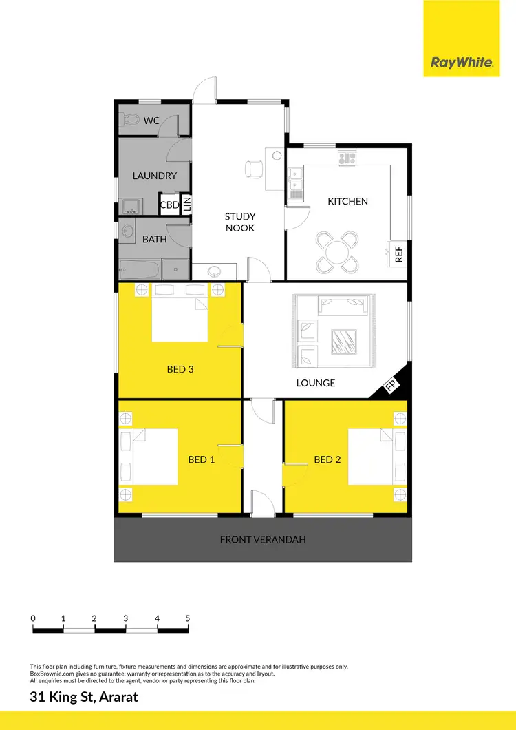 Floorplan of Homely house listing, 31 King Street, Ararat VIC 3377