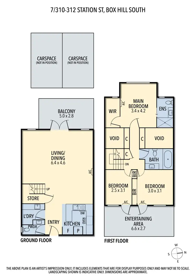 Floorplan of Homely townhouse listing, 7/310-312 Station Street, Box Hill South VIC 3128