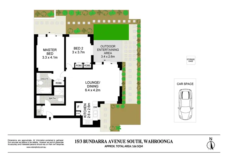 Floorplan of Homely apartment listing, 15/3 Bundarra Avenue, Wahroonga NSW 2076
