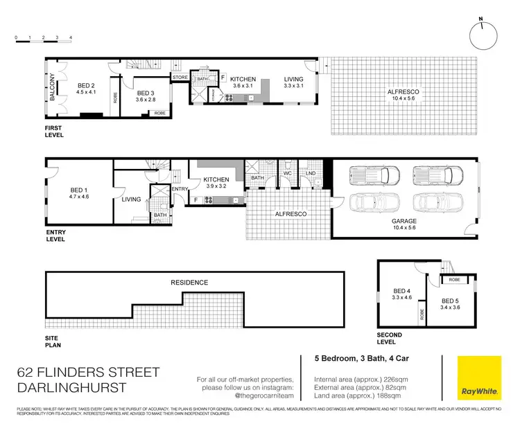 Floorplan of Homely house listing, 62 Flinders Street, Darlinghurst NSW 2010