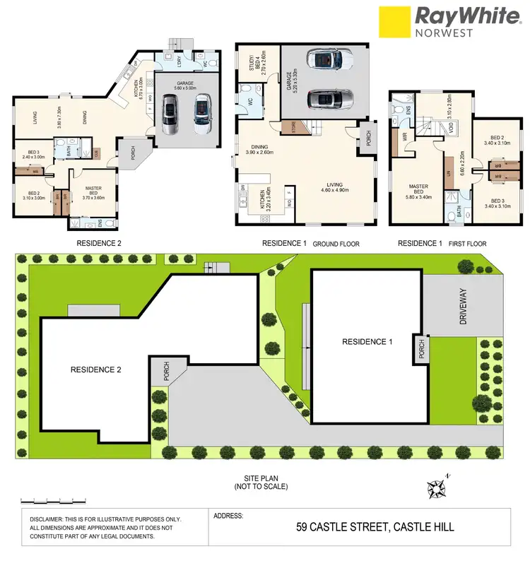 Floorplan of Homely house listing, 59 Castle Street, Castle Hill NSW 2154