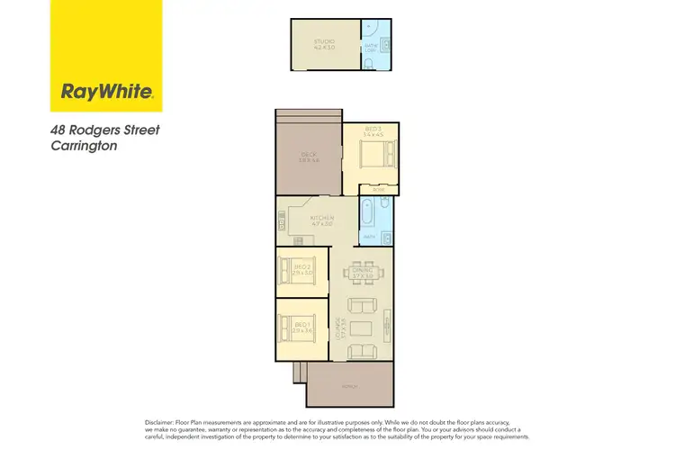 Floorplan of Homely house listing, 48 Rodgers Street, Carrington NSW 2294