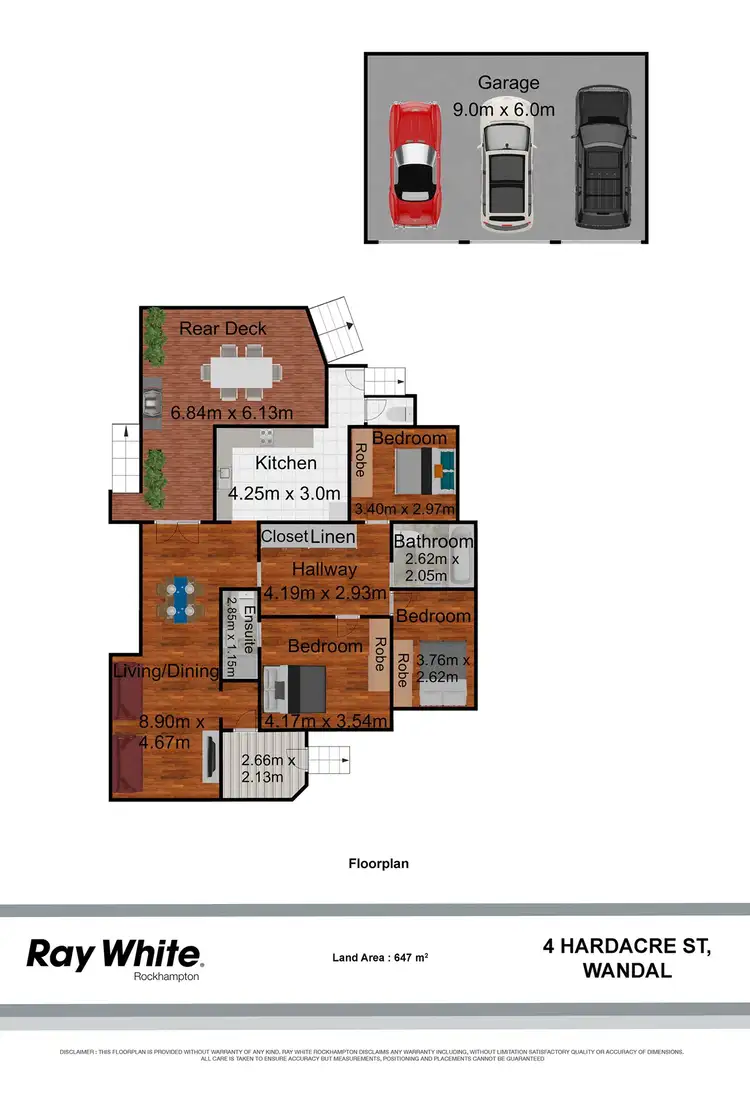 Floorplan of Homely house listing, 4 Hardacre Street, Wandal QLD 4700