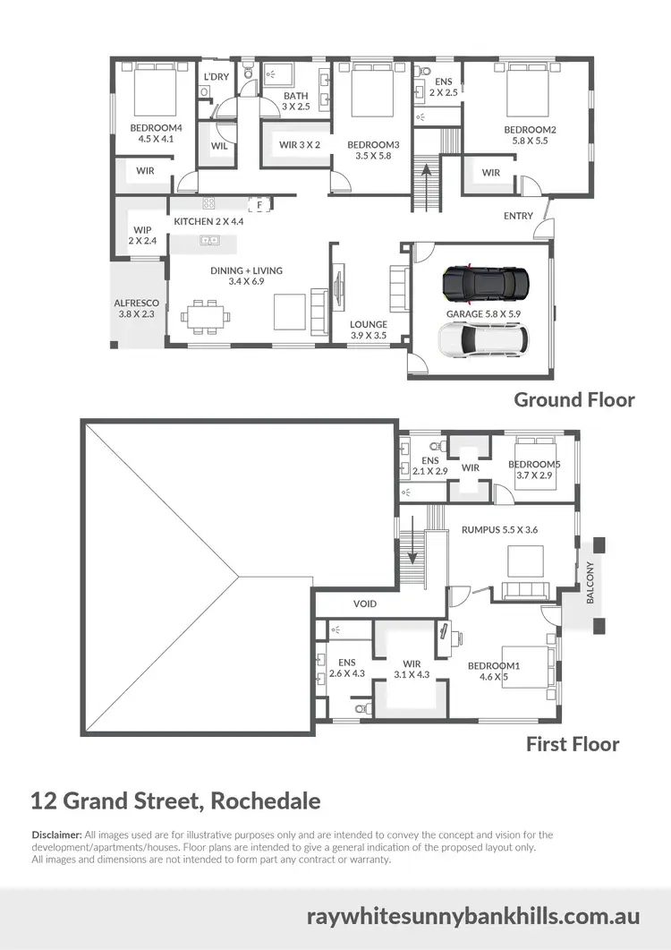 Floorplan of Homely house listing, 12 Grand Street, Rochedale QLD 4123