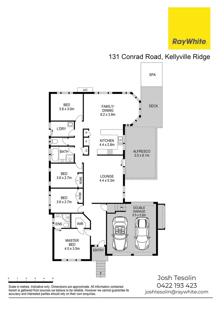 Floorplan of Homely house listing, 131 Conrad Road, Kellyville Ridge NSW 2155