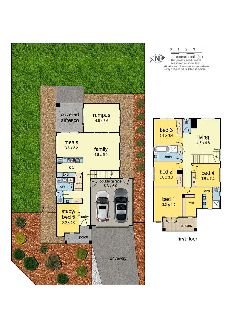 Floorplan of Homely house listing, 42 Mcpherson Drive, Croydon VIC 3136