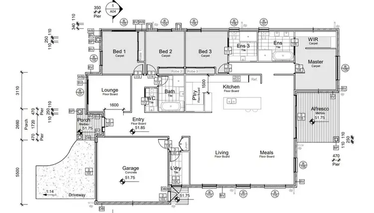 Floorplan of Homely house listing, 13 Madden Boulevard, Tarneit VIC 3029