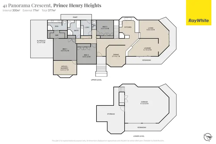 Floorplan of Homely house listing, 41 Panorama Crescent, Prince Henry Heights QLD 4350