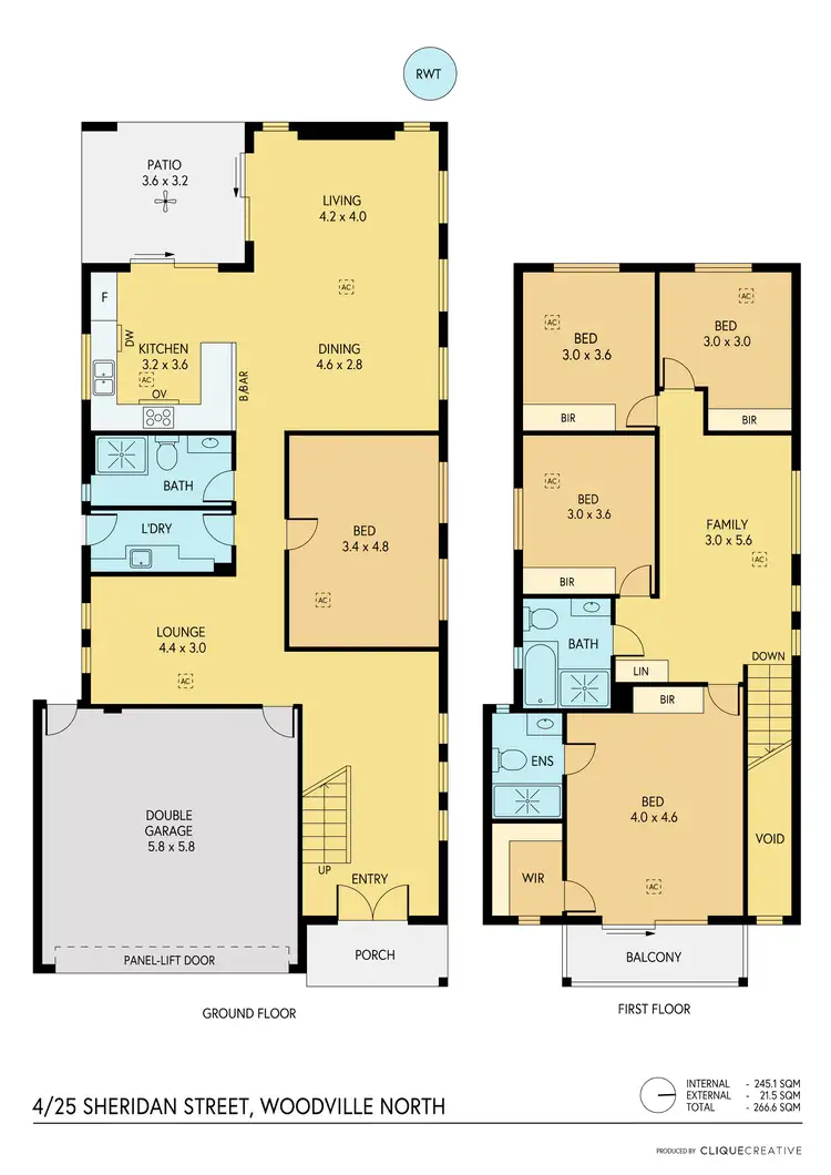 Floorplan of Homely house listing, 4/25 Sheridan Street, Woodville North SA 5012