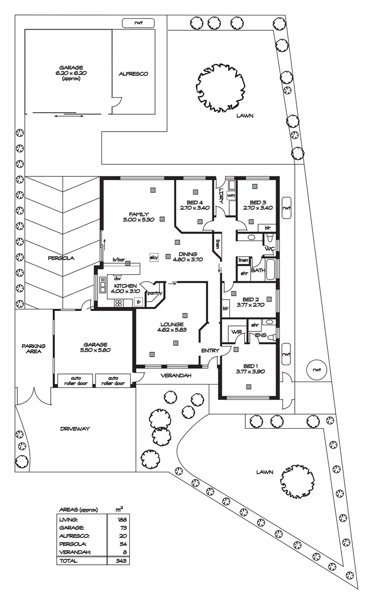 Floorplan of Homely house listing, 40 Aldinga Beach Road, Aldinga Beach SA 5173