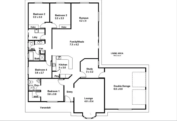 Floorplan of Homely house listing, 97 Edwards Road, Loxton North SA 5333