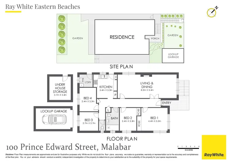 Floorplan of Homely house listing, 100 Prince Edward Street, Malabar NSW 2036