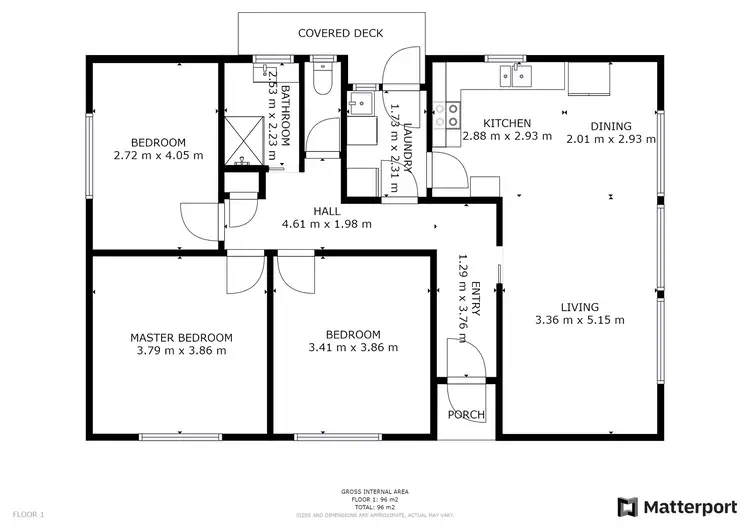 Floorplan of Homely house listing, 8 Hawdon Court, Swan Hill VIC 3585