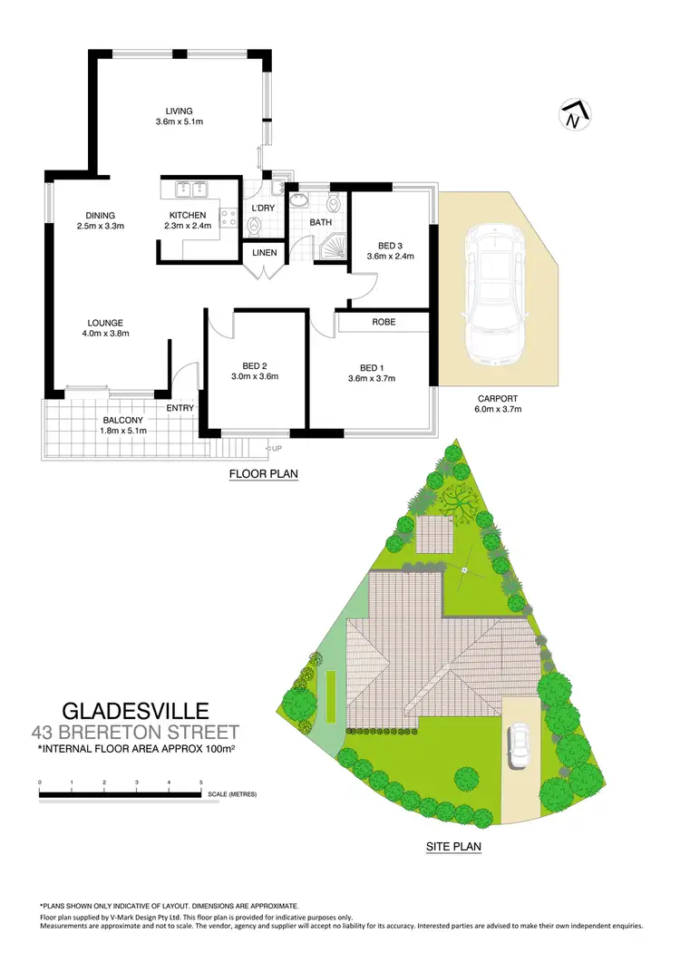 Floorplan of Homely house listing, 43 Brereton Street, Gladesville NSW 2111
