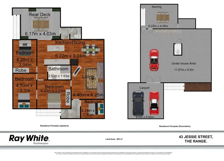 Floorplan of Homely house listing, 43 Jessie Street, The Range QLD 4700