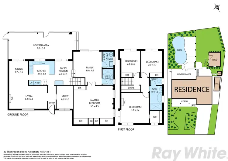 Floorplan of Homely house listing, 33 Sherington Street, Alexandra Hills QLD 4161