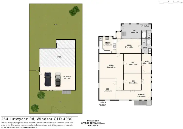 Floorplan of Homely house listing, 254 Lutwyche Road, Windsor QLD 4030