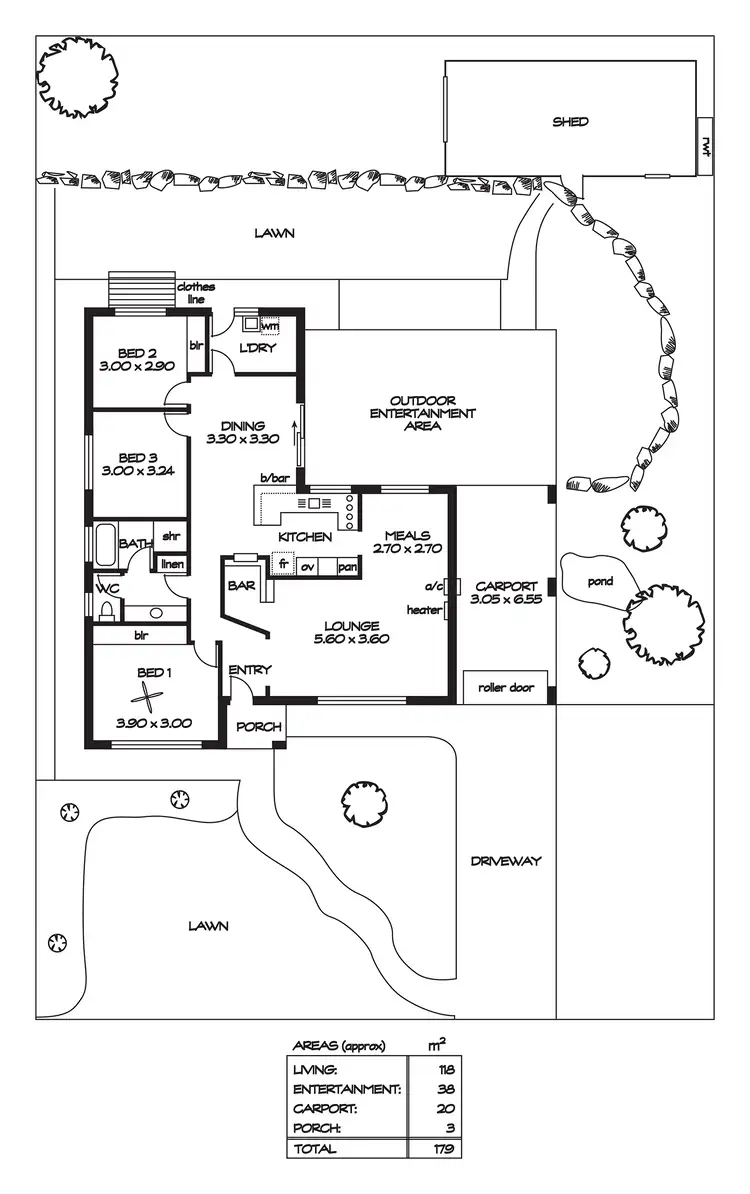 Floorplan of Homely house listing, 21 Tatura Court, Craigmore SA 5114