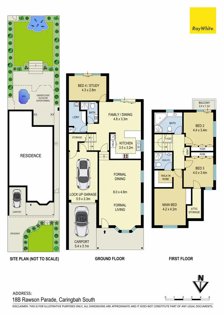 Floorplan of Homely other listing, 18B Rawson Parade, Caringbah South NSW 2229
