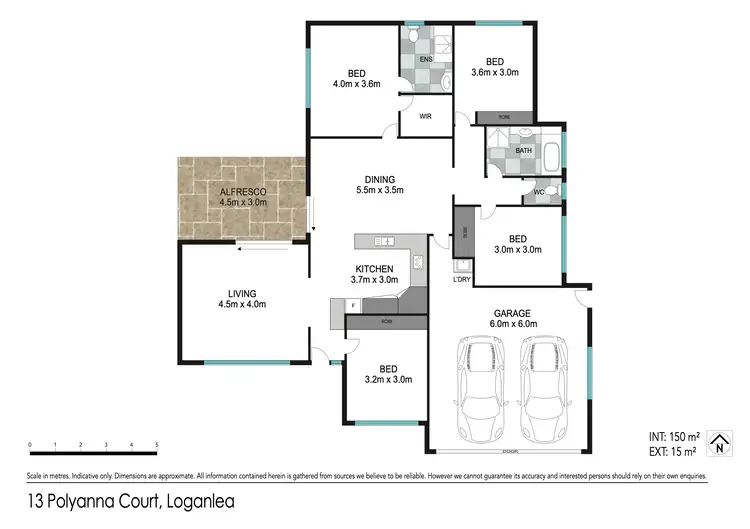 Floorplan of Homely house listing, 13 Polyanna Court, Loganlea QLD 4131