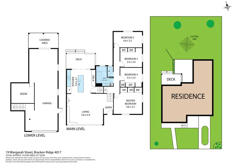 Floorplan of Homely house listing, 19 Wangarah Street, Bracken Ridge QLD 4017