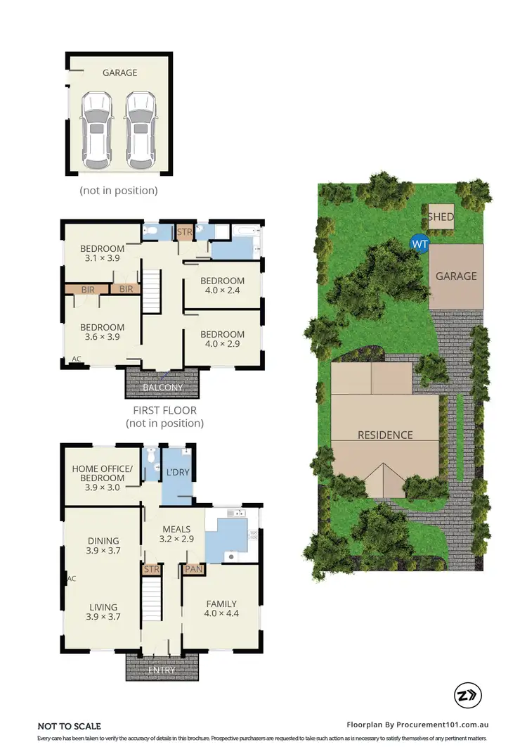 Floorplan of Homely house listing, 19 Blue Hills Avenue, Mount Waverley VIC 3149