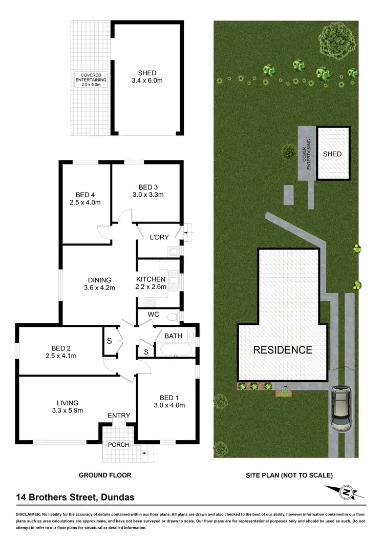 Floorplan of Homely house listing, 14 Brothers Street, Dundas Valley NSW 2117