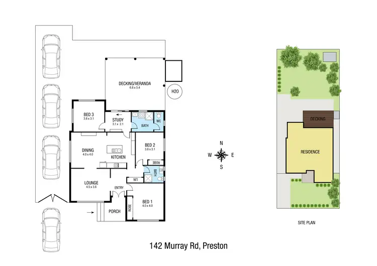 Floorplan of Homely house listing, 142 Murray Road, Preston VIC 3072