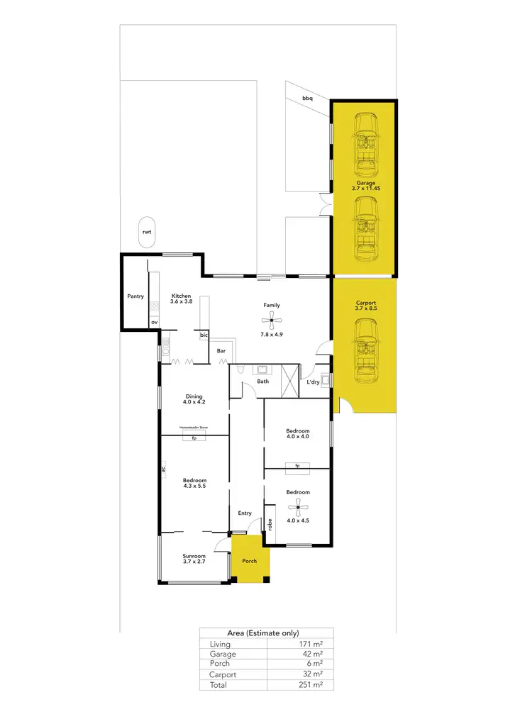 Floorplan of Homely house listing, 35 Norman Street, Woodville SA 5011