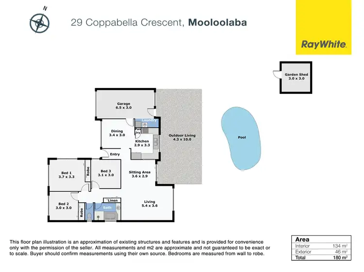 Floorplan of Homely house listing, 29 Coppabella Crescent, Mooloolaba QLD 4557