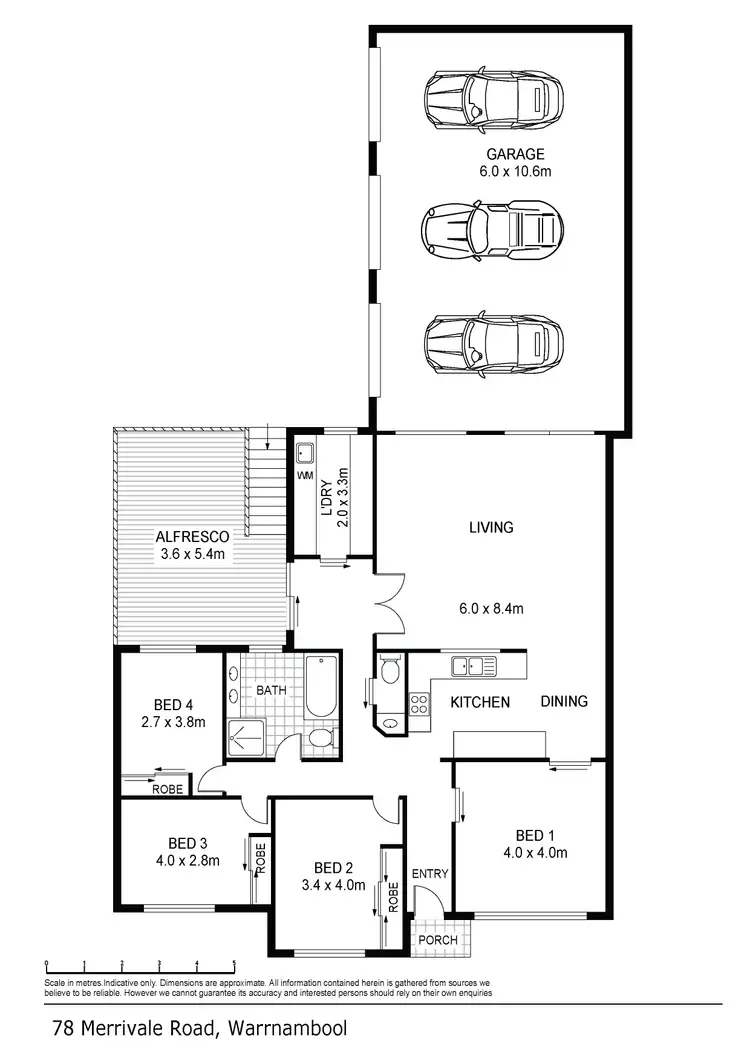 Floorplan of Homely house listing, 78 Merrivale Drive, Warrnambool VIC 3280