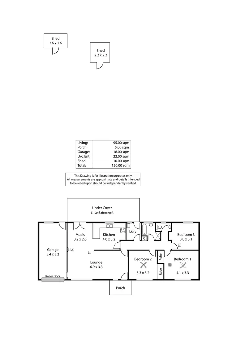Floorplan of Homely house listing, 25 Turquoise Drive, Salisbury East SA 5109