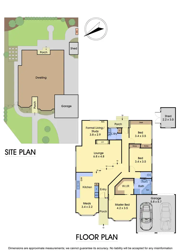 Floorplan of Homely house listing, 36 Norwood Road, Mill Park VIC 3082