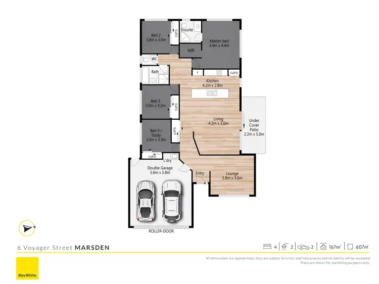 Floorplan of Homely house listing, 6 Voyager Street, Marsden QLD 4132
