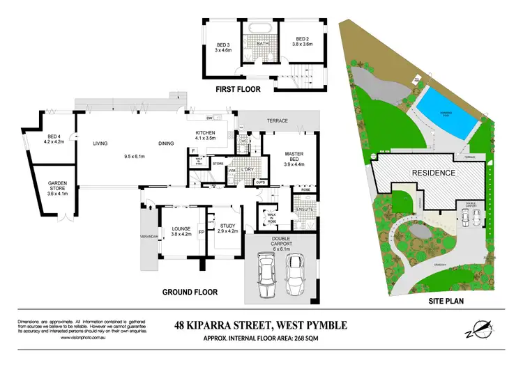 Floorplan of Homely house listing, 48 Kiparra Street, West Pymble NSW 2073