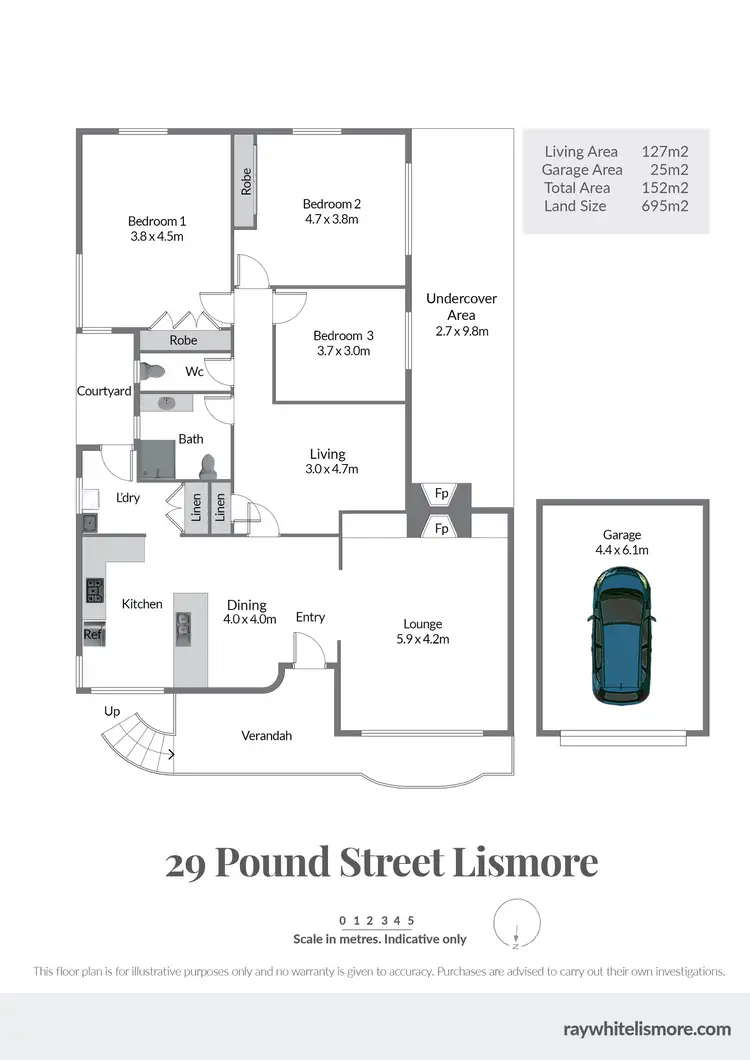 Floorplan of Homely house listing, 29 Pound Street, Lismore NSW 2480