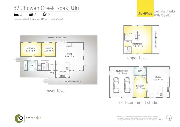 Floorplan of Homely rural property listing, 89 Chowan Creek Road, Chowan Creek NSW 2484