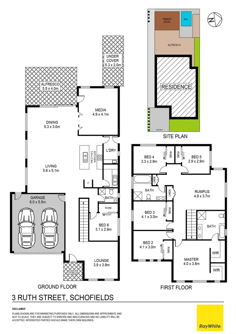 Floorplan of Homely house listing, 3 Ruth Street, Schofields NSW 2762